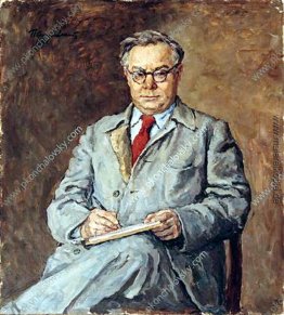 Porträt von Schriftsteller Vsevolod Ivanov Vyacheslavovich