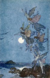 Elfe und Feen, Illustration für The Tempest