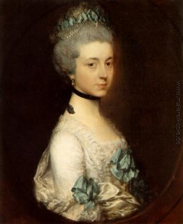 Porträt von Dame Elizabeth Montagu, Herzogin von Buccleuch und Q