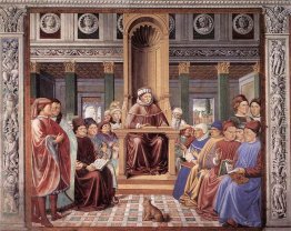 St. Augustine Lesen Rhetorik und Philosophie an der School of Ro