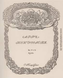Titelseite der Zeitschrift "Welt der Kunst"