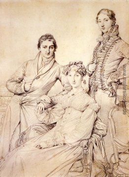 Herr und Frau Woodhead mit Rev. Henry Comber als Jugend