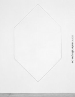 Untitled (weiß Hexagon)