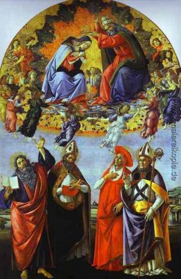 Die Krönung der Jungfrau (Altarbild von San Marco)