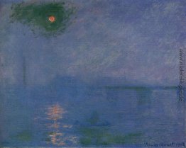 Charing Cross Bridge, Nebel auf den Themen