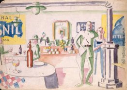 Interieur d'un bar