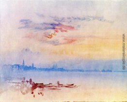 Venedig, Blick nach Osten vom Guidecca, Sunrise