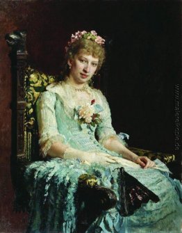 Porträt einer Frau (E.D. Botkina)