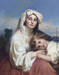 Italienerin mit Kind Italienerin mit Kind