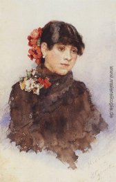 Neapolitanische Mädchen mit Blumen im Haar