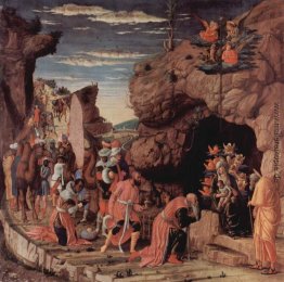 Anbetung der Könige, zentrale Platte vom Altarpiece