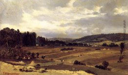 Landschaft mit Ackerland