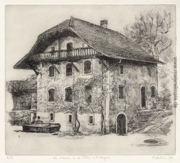 Haus der alten Dime an Antagnes Kanton Waadt Schweiz / Suisse