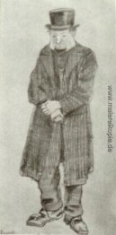 Waisenmann mit Hut und gekreuzten Händen Waisenmann mit Hut und gekreuzten Händen