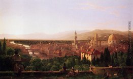 Blick auf Florenz von San Miniato