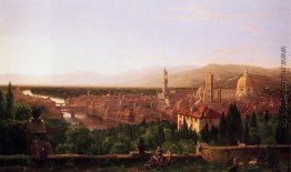 Blick auf Florenz von San Miniato