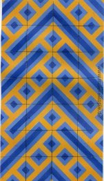 Painel de azuulejos de padrão