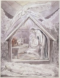 Illustration zu Milton`s Am Morgen des Christ`s Nativity Illustration zu Milton`s Am Morgen des Christ`s Nativity