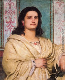 Porträt von Angela Böcklin als Muse