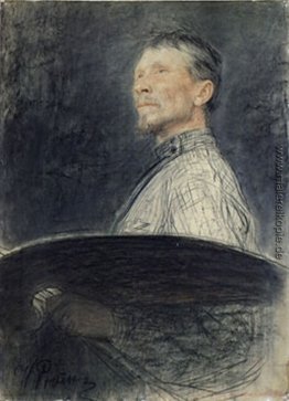 Porträt von A. E. Arkhipov