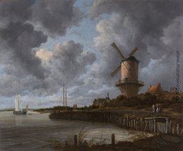 Tower Mill in Wijk bij Duurstede, Niederlande