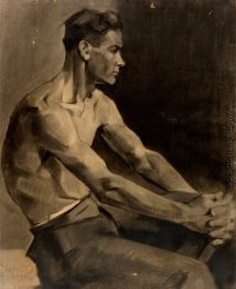 Zeichnung von einem Mann