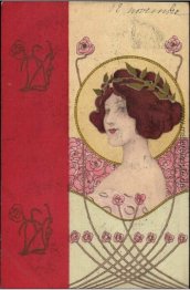 Mädchen Gesichter mit rotem Rand Mädchen Gesichter mit rotem Rand