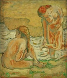 Zwei badende Mädchen Zwei badende Mädchen