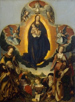 Die Jungfrau Maria in der Glorie