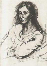 Porträt von G. I. Teslenko Porträt von G. I. Teslenko