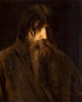 Leiter ein alter Bauer (Studie)
