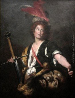 David mit dem Haupt des Goliath