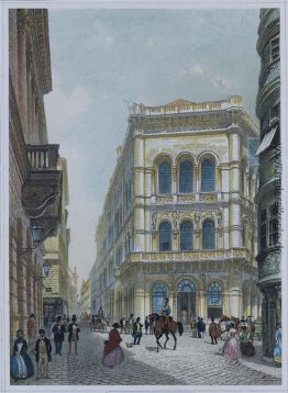 Das Bank- und Börsengebäude in dem Herrn, Wien