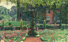 Garten im Sommer