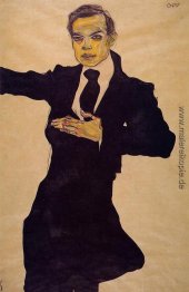 Porträt des Malers Max Oppenheimer Porträt des Malers Max Oppenheimer