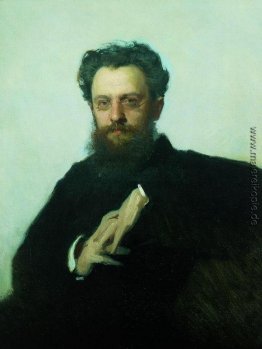 Adrian Viktorovich Prahova Porträt, Kunsthistoriker und Kunstkri