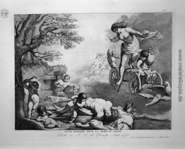 Venus desolate durch den Tod von Adonis