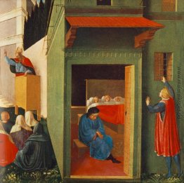 Die Geschichte von St. Nikolaus: Geben Mitgift zu drei armen Mäd