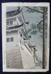 Feiner Regen am Schloss Nijo Feiner Regen am Schloss Nijo