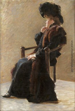 Portrait einer eleganten Dame