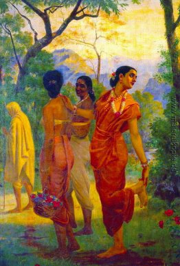 Shakuntala Rückblick, Einblick Dushyanta