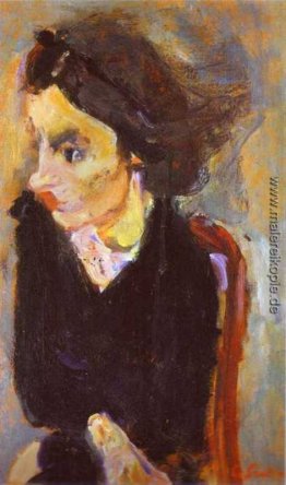 Frau im Profil (Porträt von Madame Tennent)