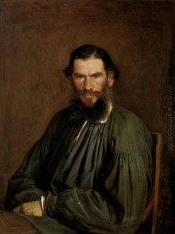 Porträt von Leo Tolstoi