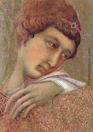 Madonna mit Kind auf dem Thron (Vorderseite-Fragment)