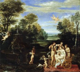 Landschaft mit der Toilette der Venus