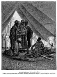 Godfrey verhängt Tributes Upon Emirs_GustaveDore_sqs__crusades_g Godfrey verhängt Tributes Upon Emirs_GustaveDore_sqs__crusades_g