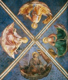 Ansicht der Kapelle Gewölbe