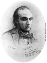 Porträt von William Rossetti (orange) Porträt von William Rossetti (orange)