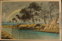 Herbst-Regenbogen an den Hatta, Kaga