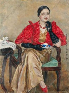 Porträt von G. A. Egorova